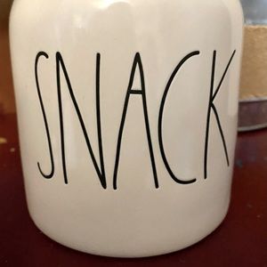 New Rae Dunn “SNACK “ Canister